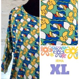 NWT Lularoe Disney Irma top - XL